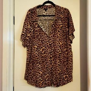 Leopard Blouse